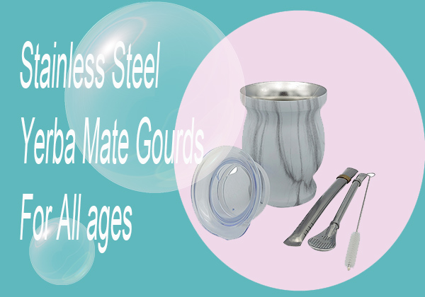 Stainless Steel Yerba Mate Gourds For All ages